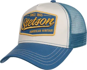 Stetson Trucker Cap Vintage Blue/White | Buy Stetson Trucker Cap Vintage Blue/White here | Outnorth