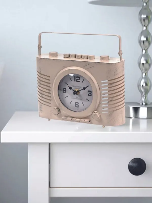 Table Clock - Vintage Radio Model