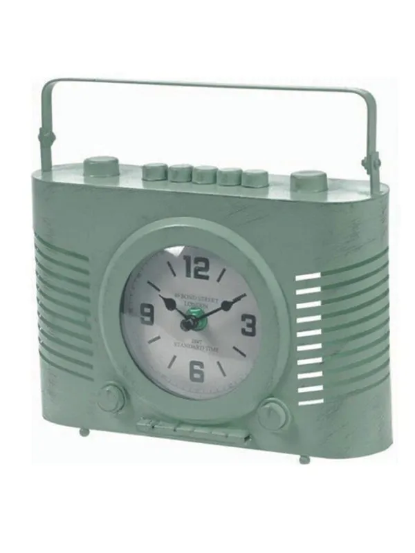 Table Clock - Vintage Radio Model