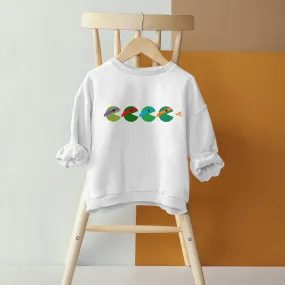Teenage Mutant Ninja Turtles Pac-man Silhouette Toddler Sweatshirt