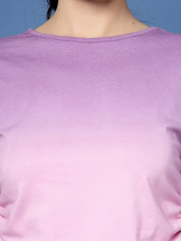 Tie & Dye Odour Free Crop Top For Women