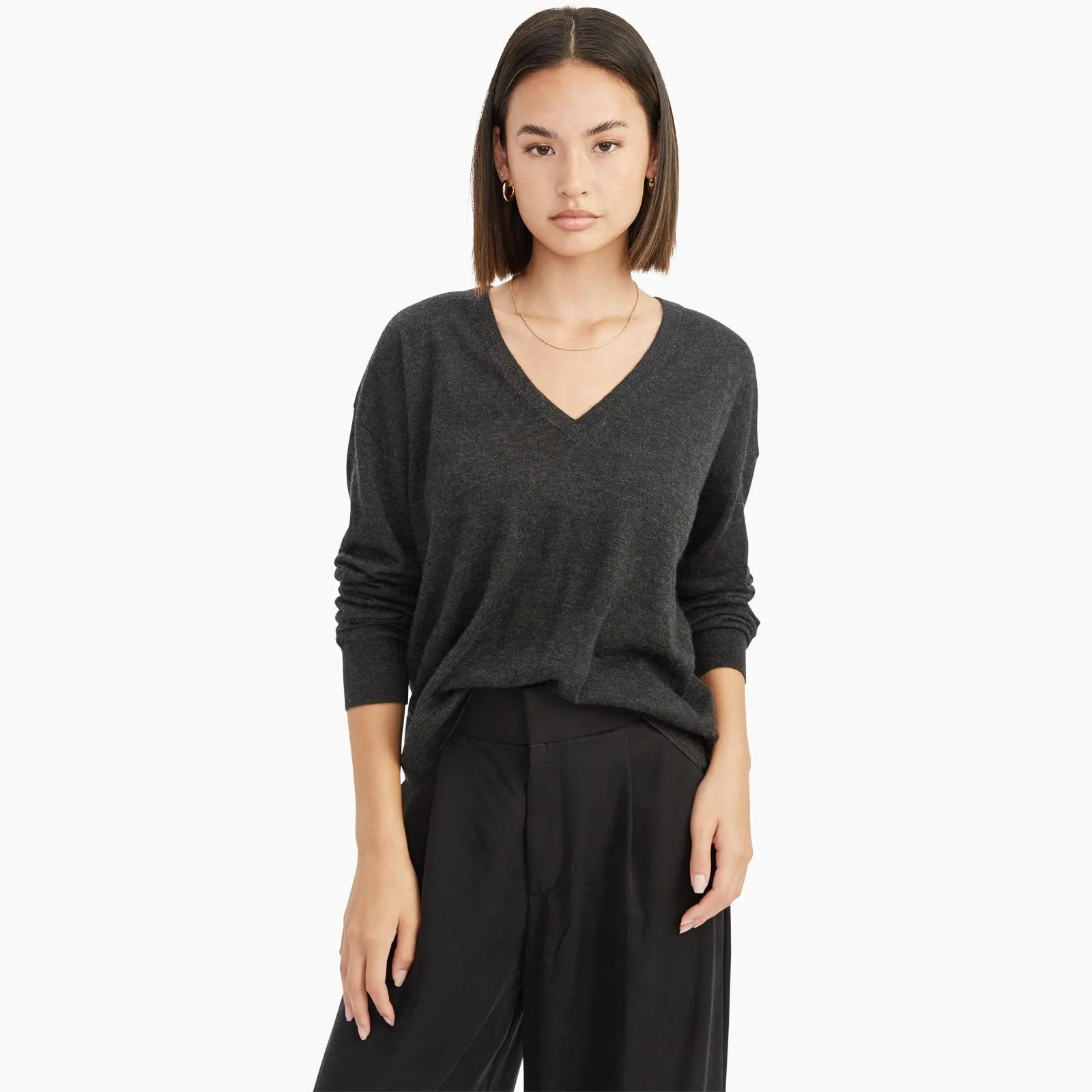 Ultra Fine Cashmere V-Neck