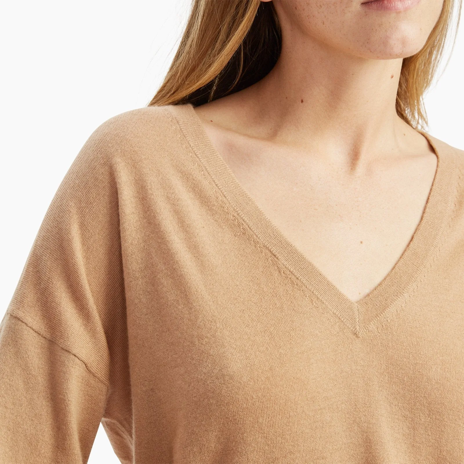 Ultra Fine Cashmere V-Neck