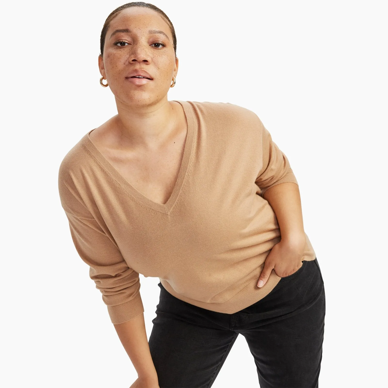 Ultra Fine Cashmere V-Neck