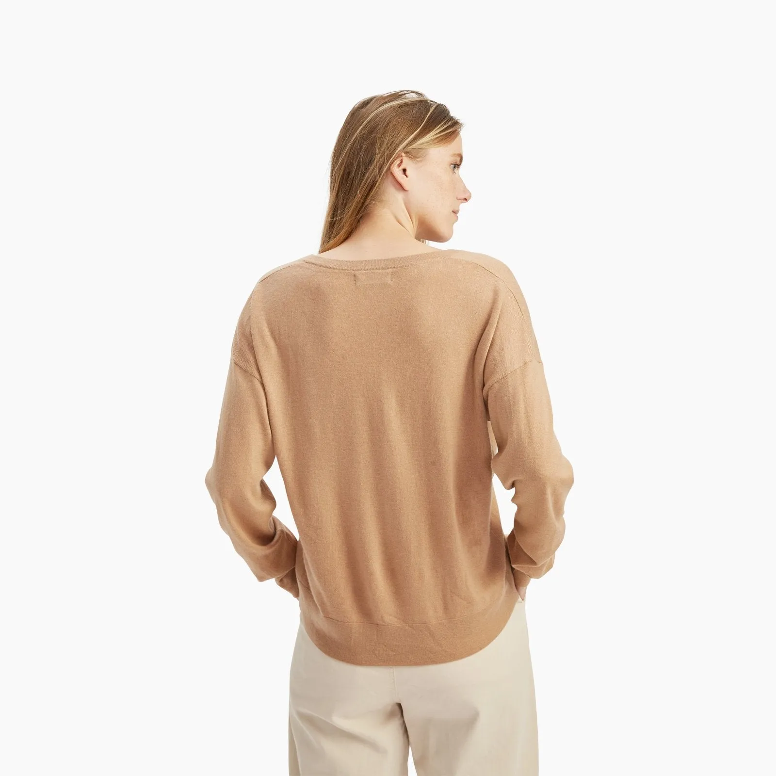 Ultra Fine Cashmere V-Neck