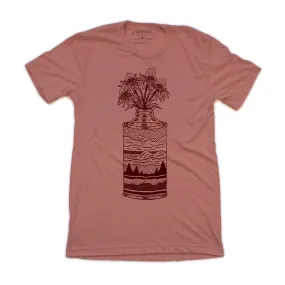 Wildflower Can Tee -Mauve